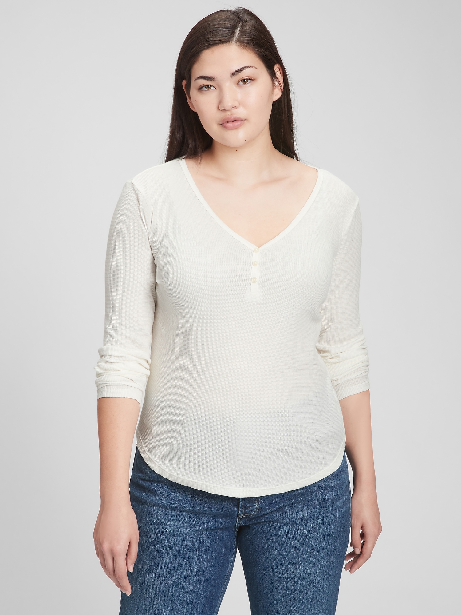 WaffleKnit TShirt Gap Factory