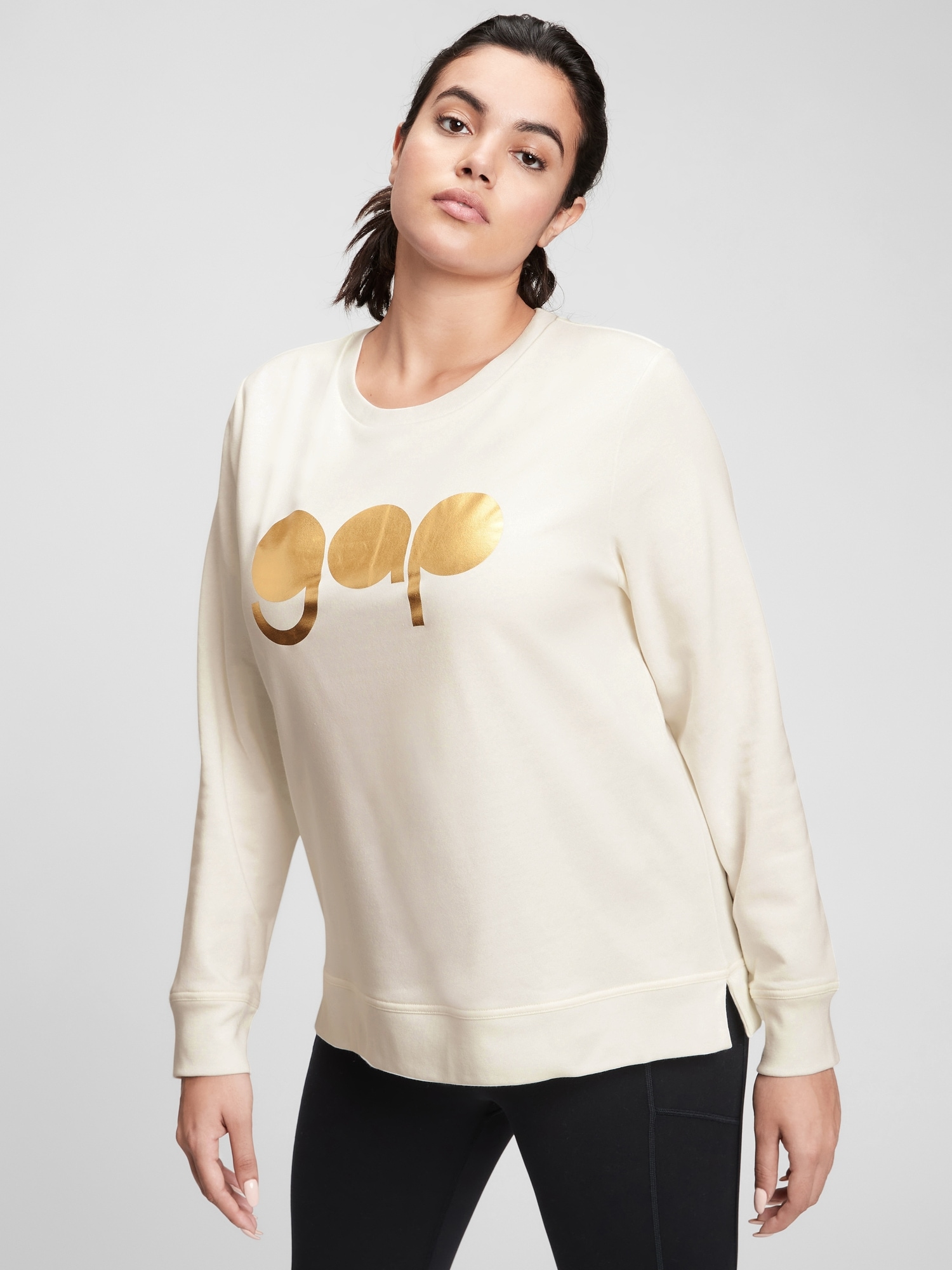 Gap Logo Crewneck Sweatshirt Gap Factory