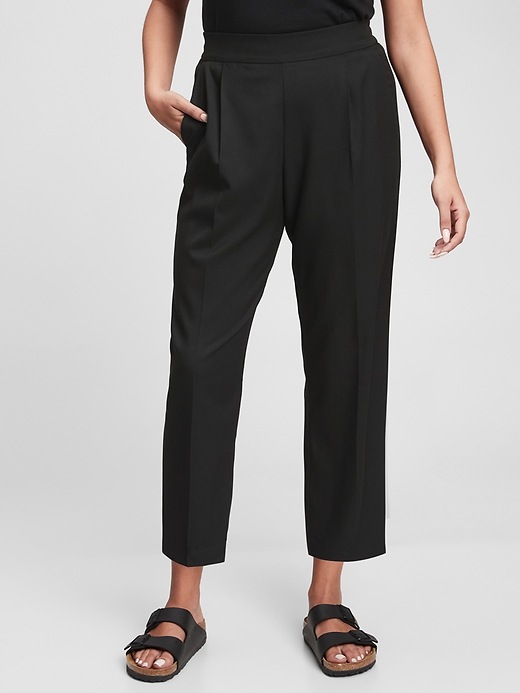 Image number 3 showing, High Rise Slim Pull-On Pants