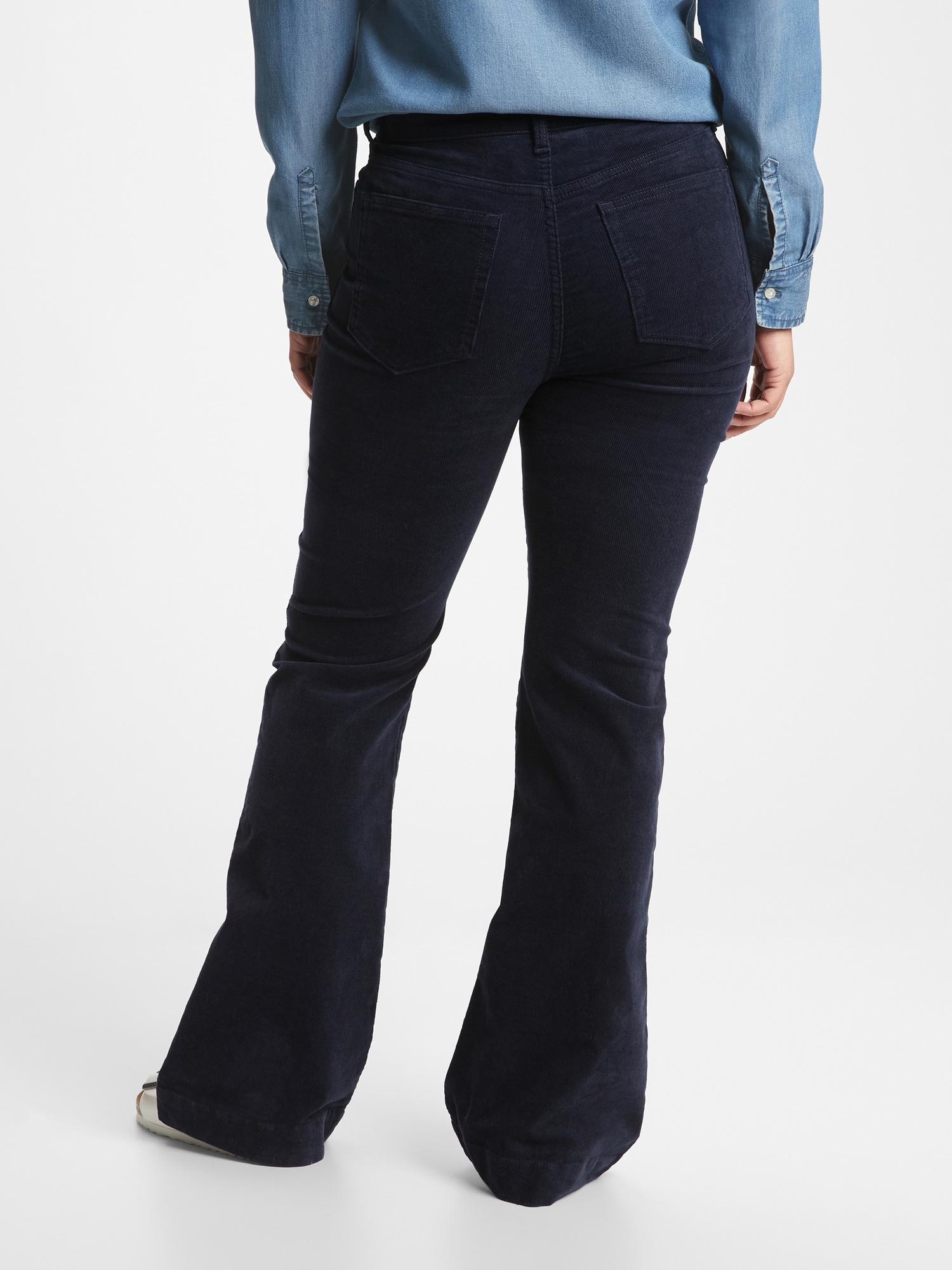 High rise vintage flare corduroy pants gap factory