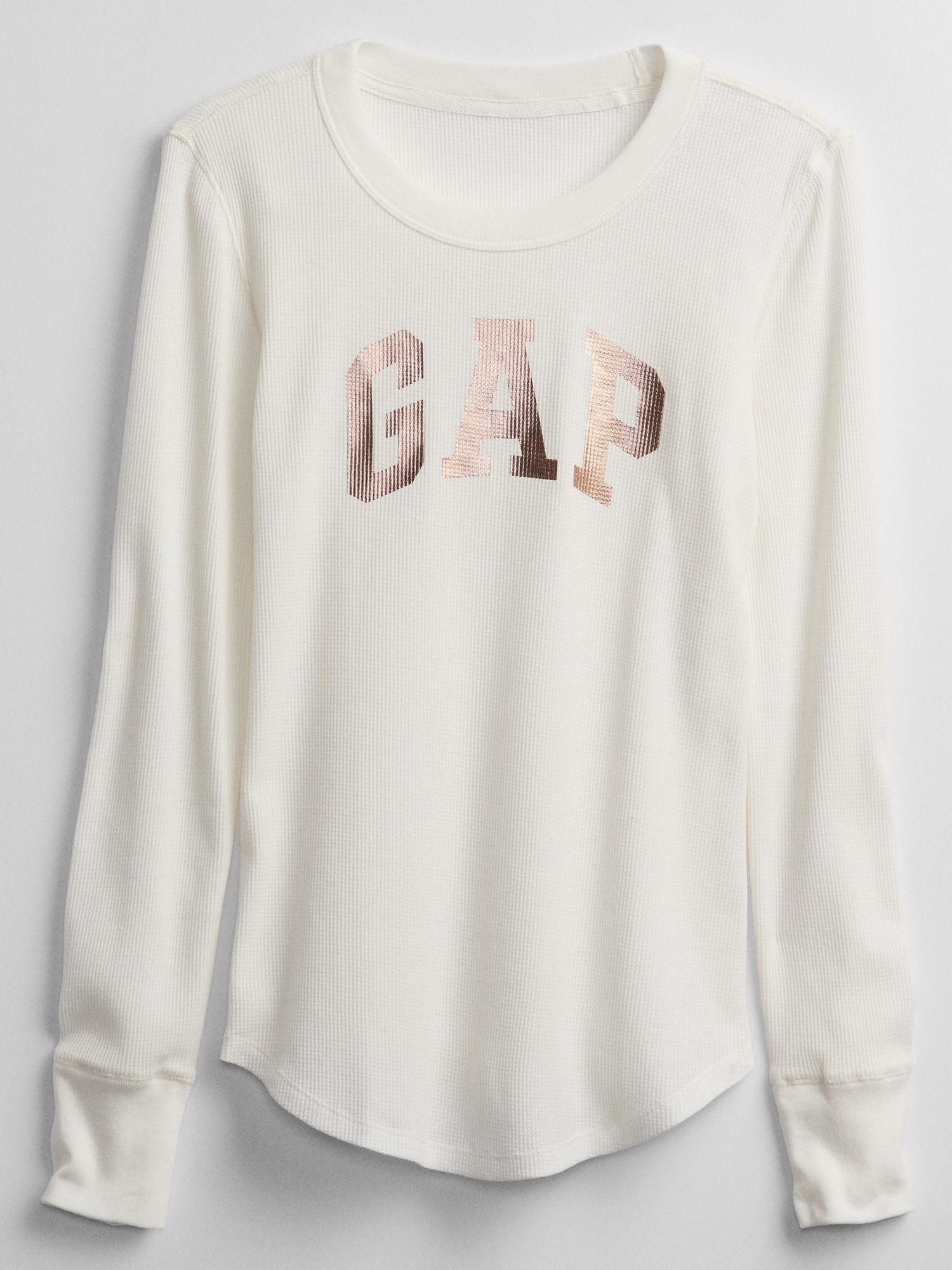 Gap Logo Waffle-Knit T-Shirt | Gap Factory