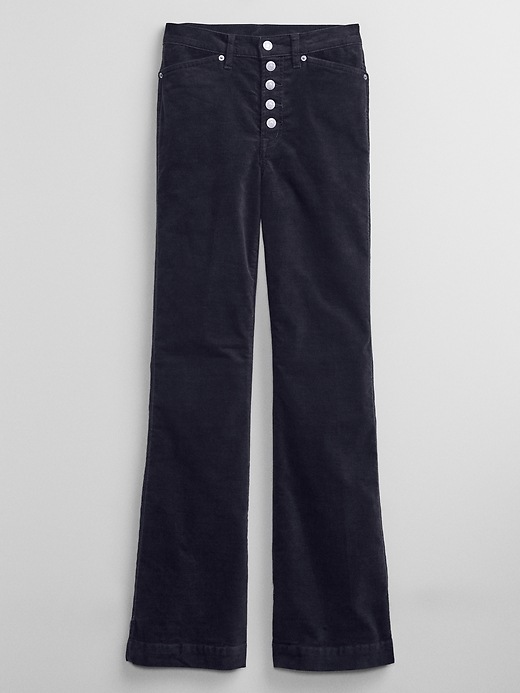 Image number 7 showing, High Rise Vintage Flare Corduroy Pants with Washwell