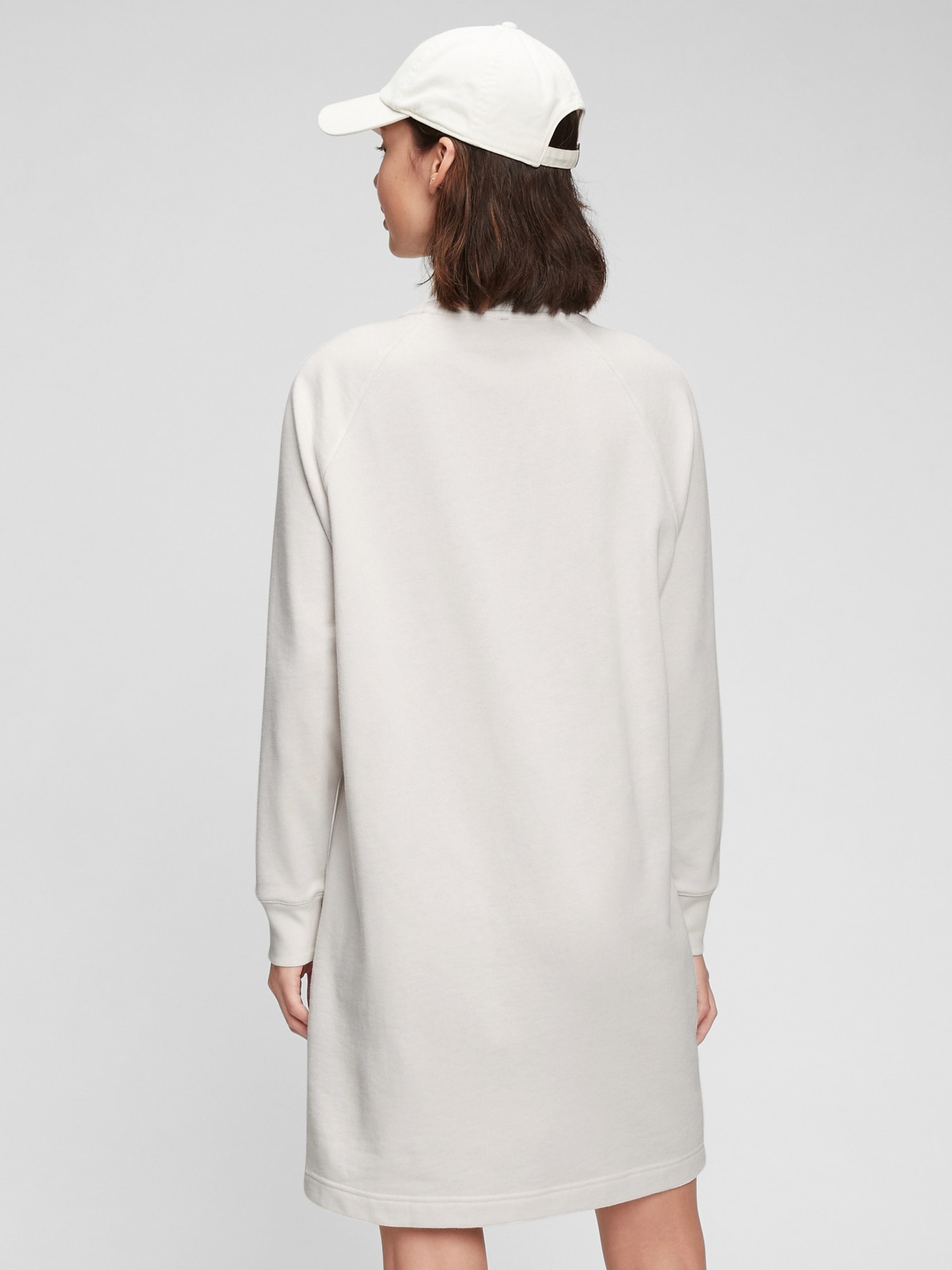 QuarterZip Sweatshirt Dress Gap Factory