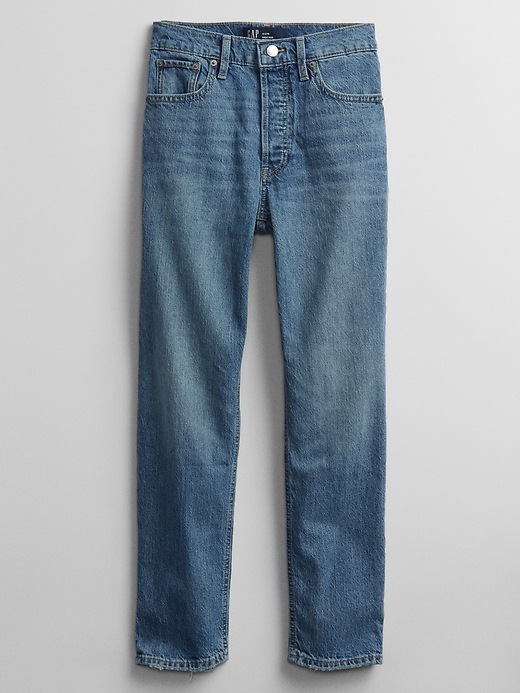 Image number 7 showing, High Rise Cheeky Straight Jeans