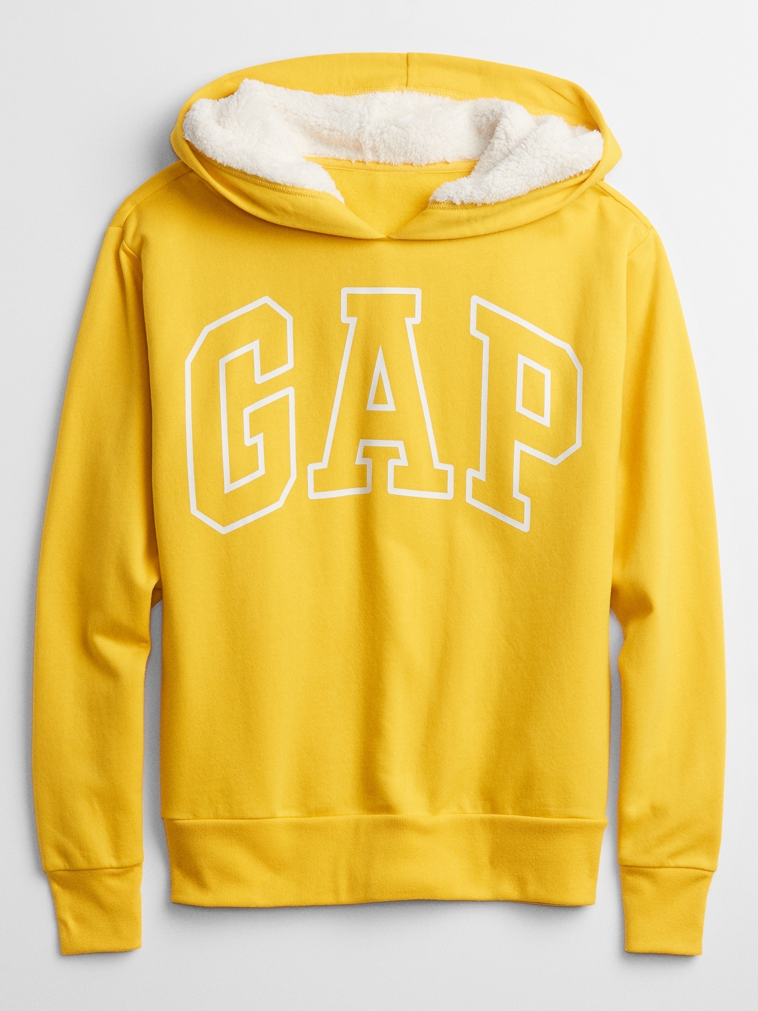 Gap Logo Sherpa Hoodie Gap Factory