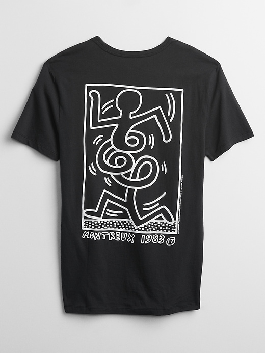 Image number 3 showing, Keith Haring Graphic T-Shirt