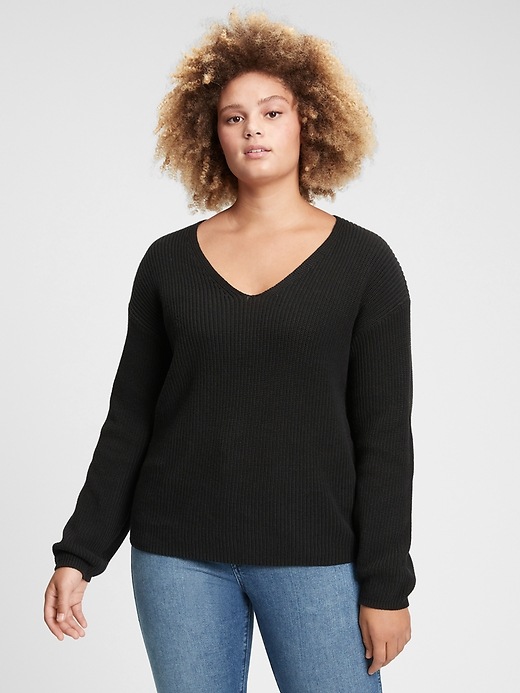 gap puff sleeve sweater