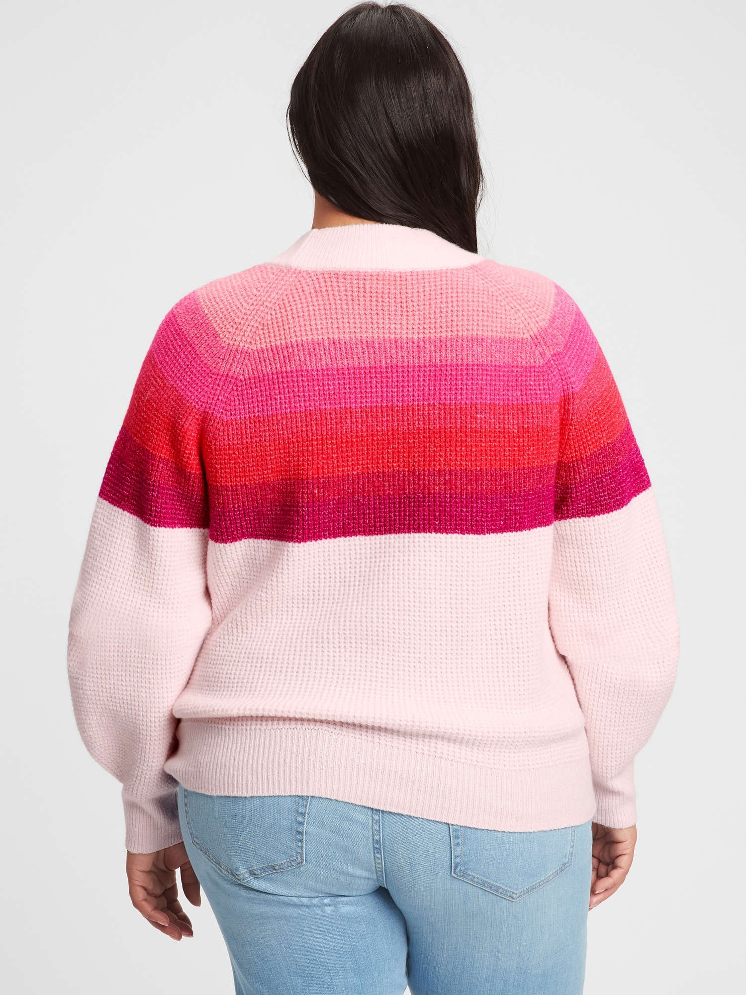 Waffle-Knit Stripe Sweater | Gap Factory