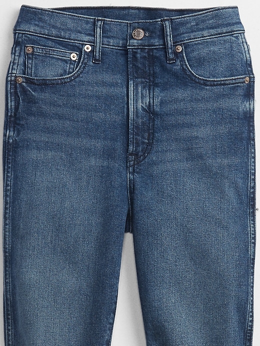 Image number 8 showing, High Rise Vintage Slim Jeans with Washwell