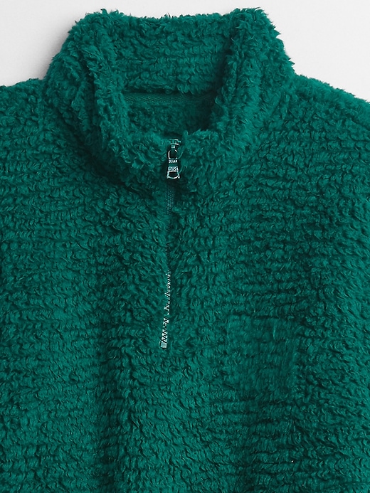 Image number 8 showing, Sherpa Half-Zip Sweatshirt
