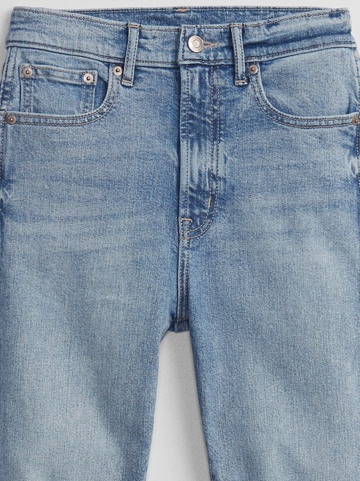 Image number 8 showing, High Rise Vintage Slim Jeans with Washwell