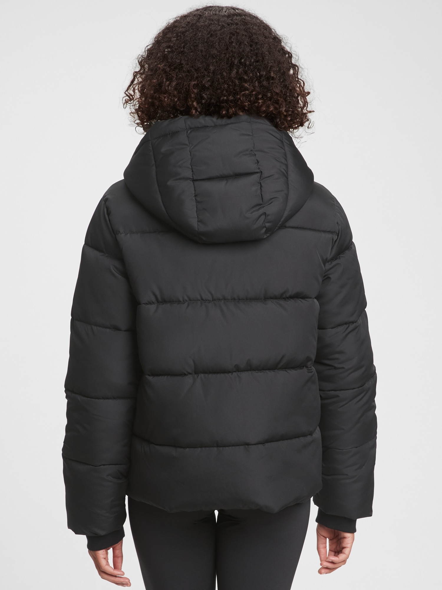coldcontrol lightweight hooded puffer coat