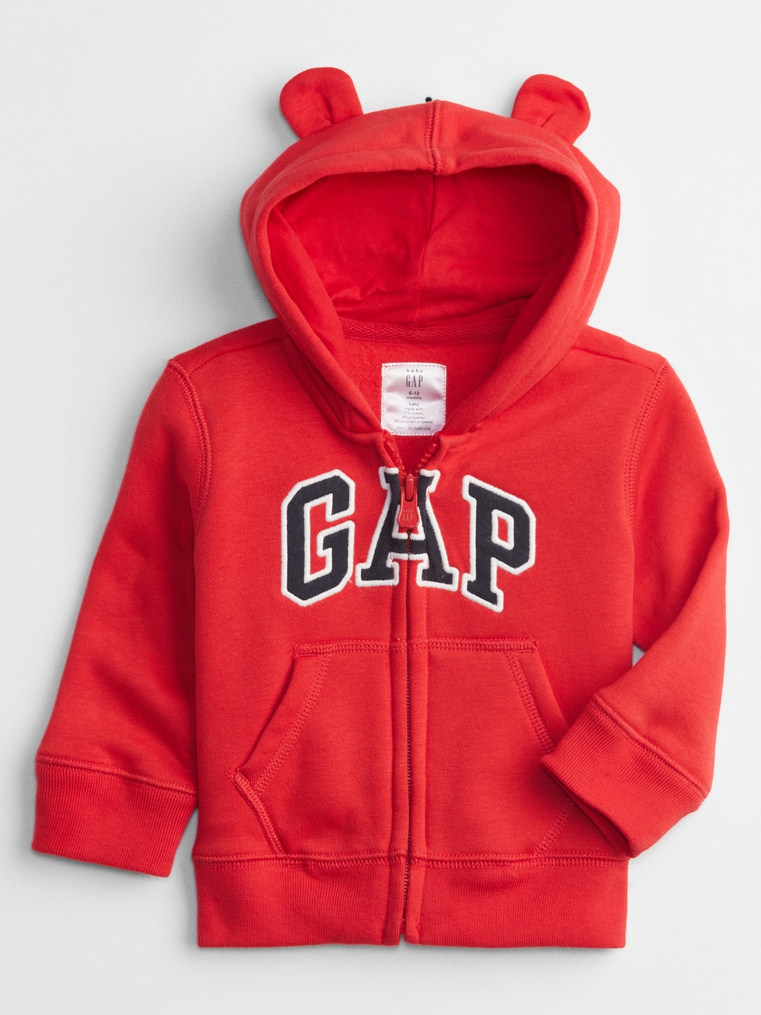 babyGap Logo Zip Hoodie Gap Factory