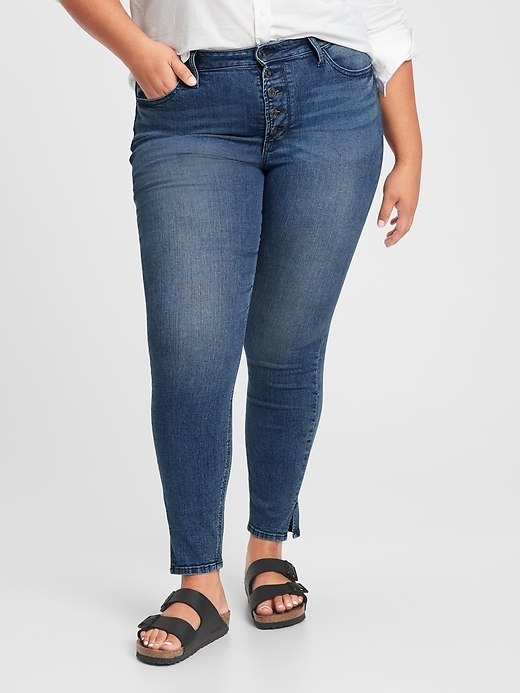 Image number 5 showing, High Rise Jeggings with Washwell
