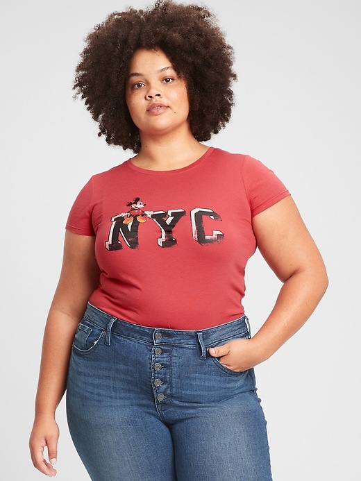 Image number 5 showing, Disney Mickey Mouse NYC Graphic T-Shirt