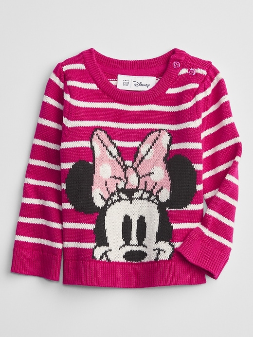 View large product image 1 of 1. babyGap &#124 Disney Minnie Mouse Graphic Sweater