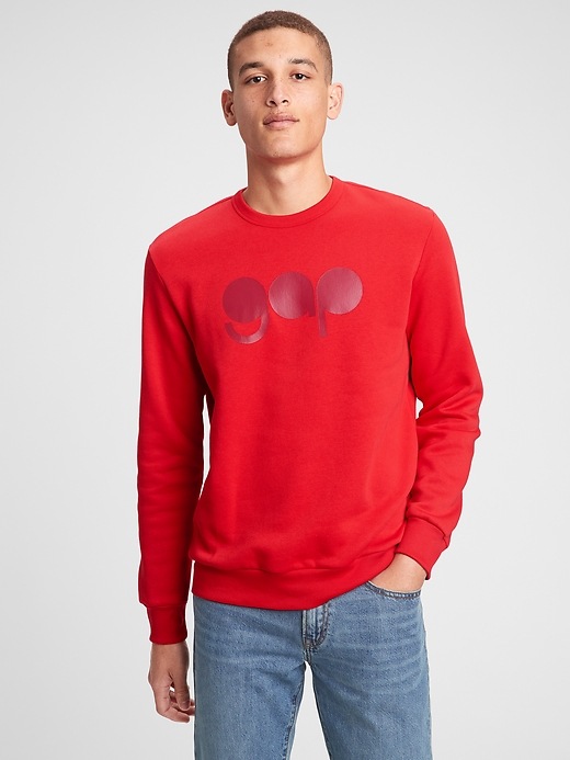 Image number 1 showing, Gap Logo Pullover Sweatshirt