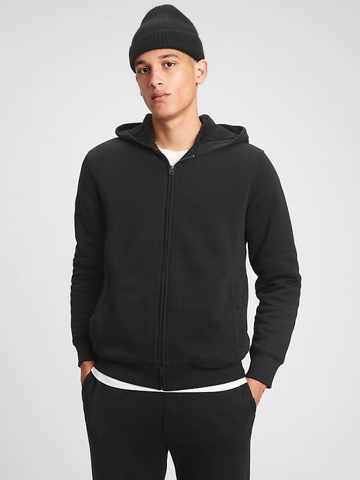 Image number 4 showing, Sherpa-Lined Hoodie