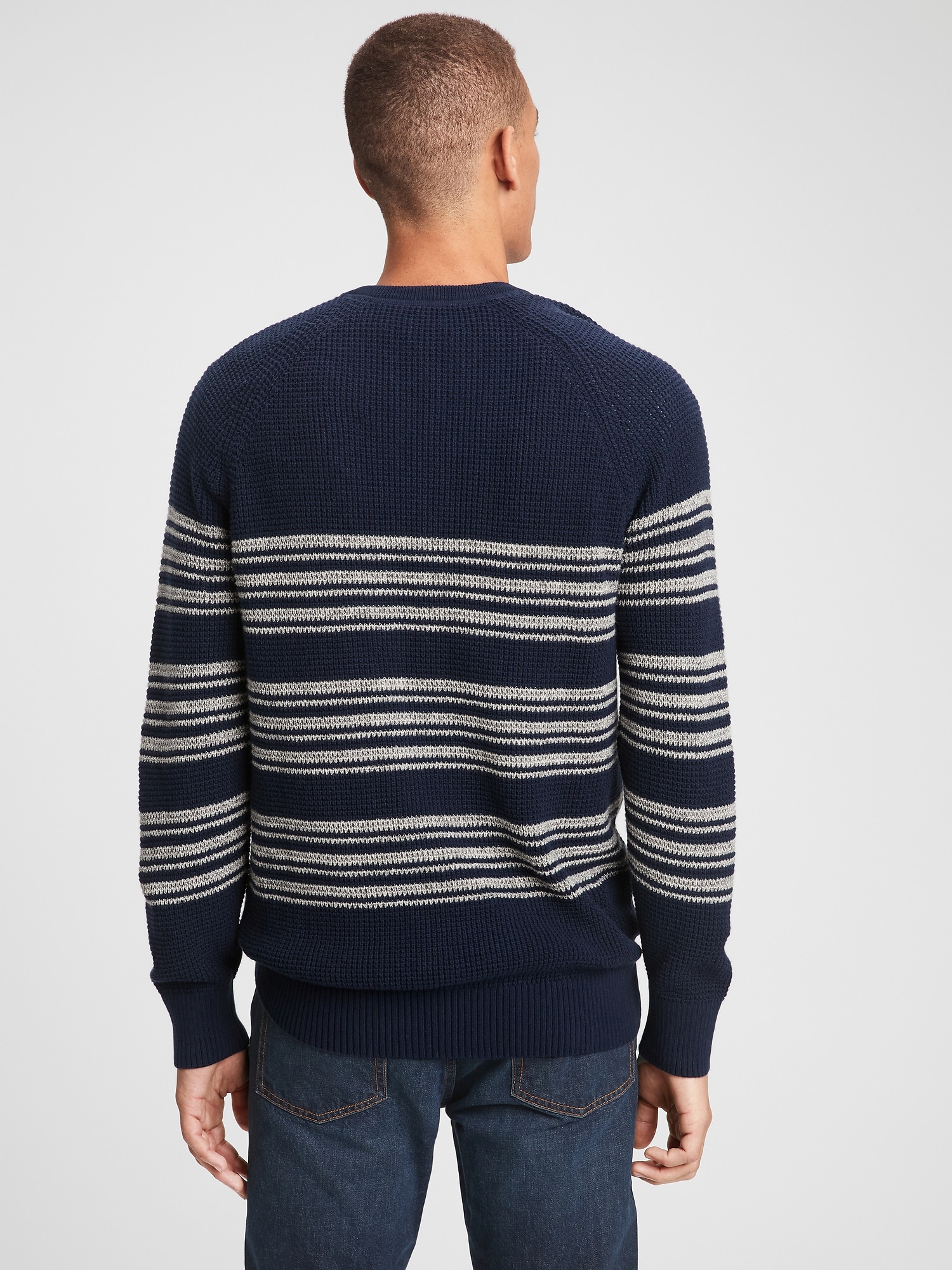Textured Raglan Crewneck Sweater | Gap Factory