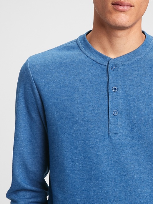 Image number 6 showing, Cozy Henley T-Shirt
