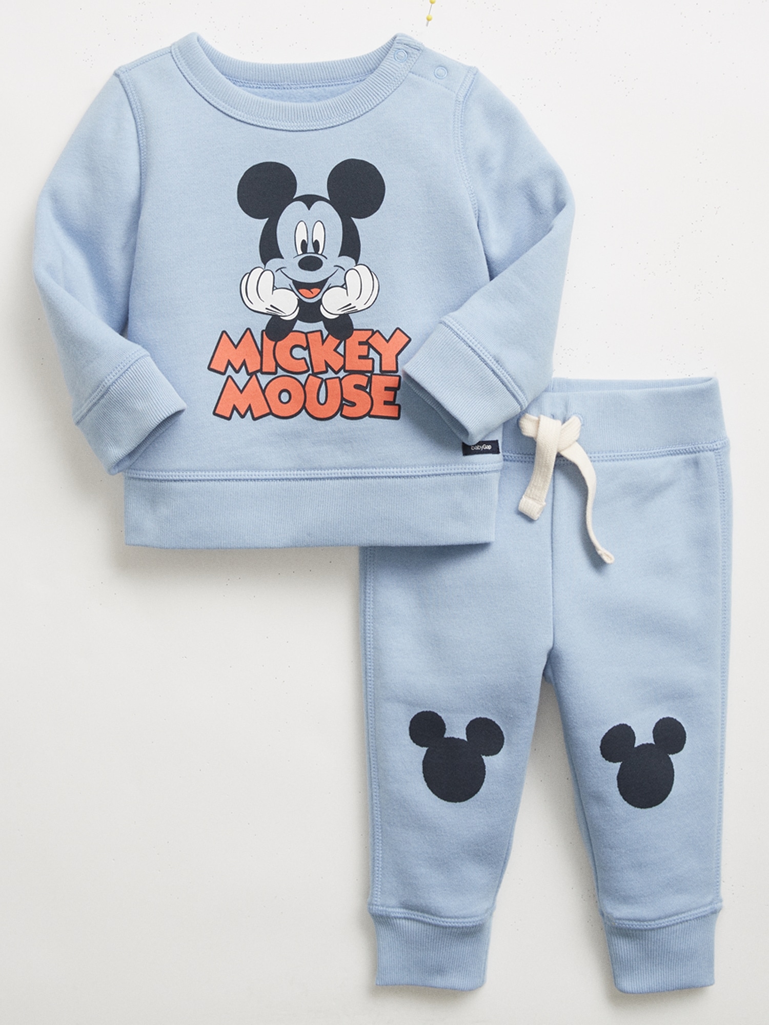 baby blue graphic sweatshirt