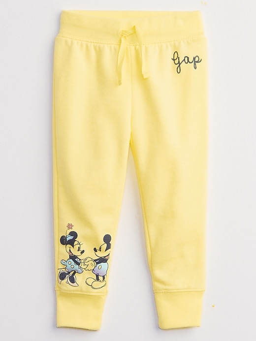 View large product image 1 of 1. babyGap &#124 Disney Mickey Mouse Graphic Pull-On Joggers
