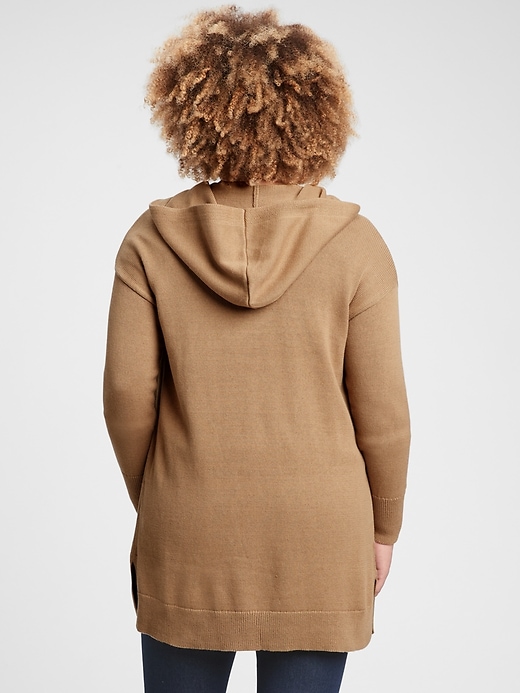Image number 2 showing, Hooded Cardigan