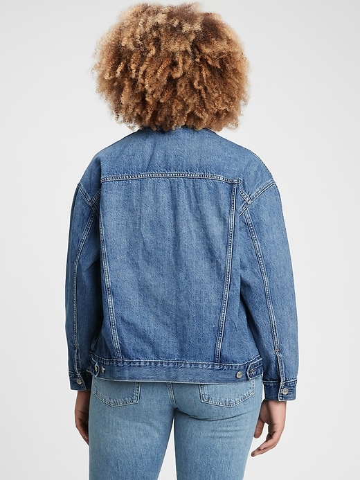 oversized icon denim jacket