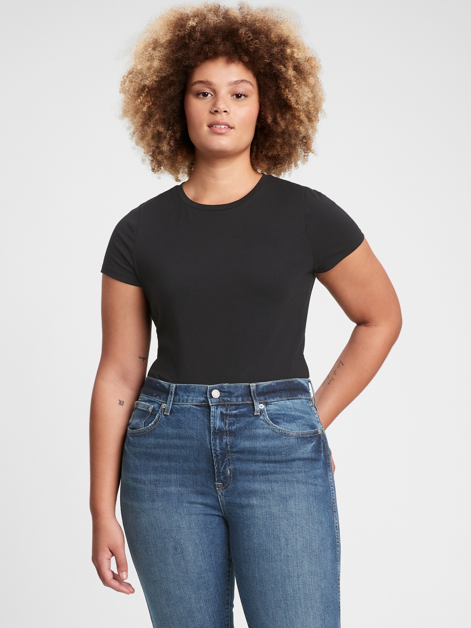 Crewneck Bodysuit Gap Factory