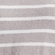 heather gray stripe
