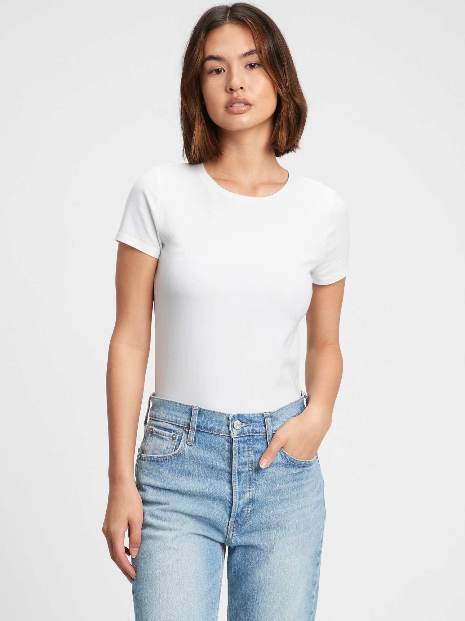 Crewneck Bodysuit Gap Factory