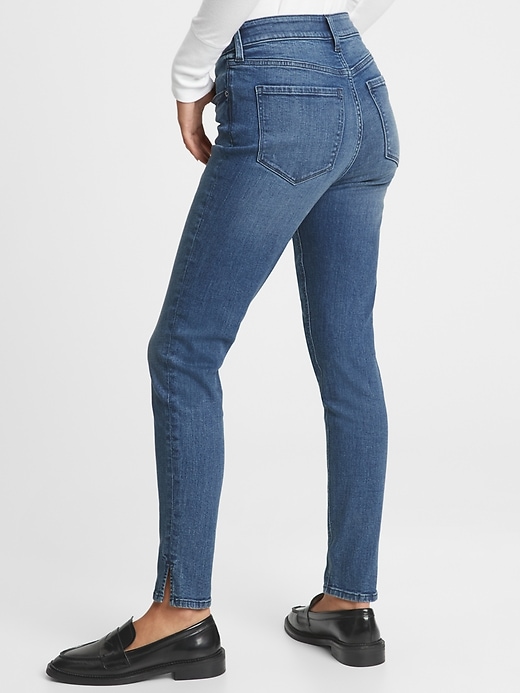 Image number 4 showing, High Rise Jeggings with Washwell