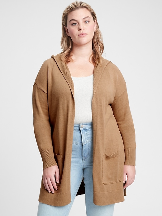 Image number 5 showing, Hooded Cardigan