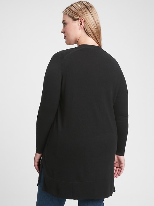 Image number 2 showing, Open-Front Cardigan