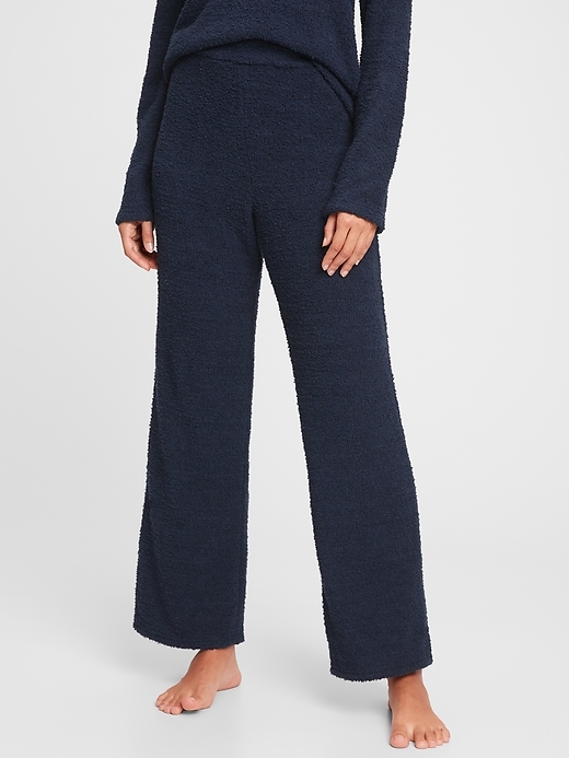 Image number 5 showing, Chenille Wide-Leg Pants