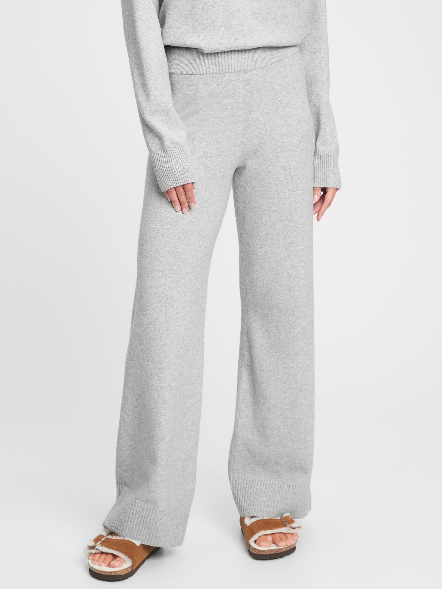Sweater Wide-Leg Sweatpants | Gap Factory