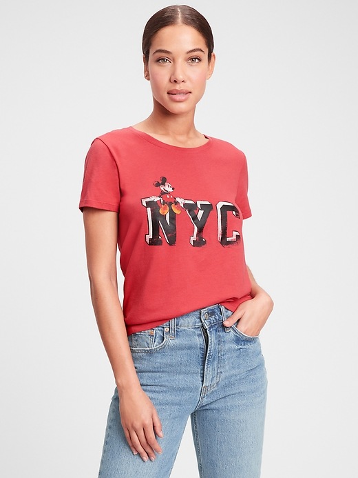 Image number 3 showing, Disney Mickey Mouse NYC Graphic T-Shirt