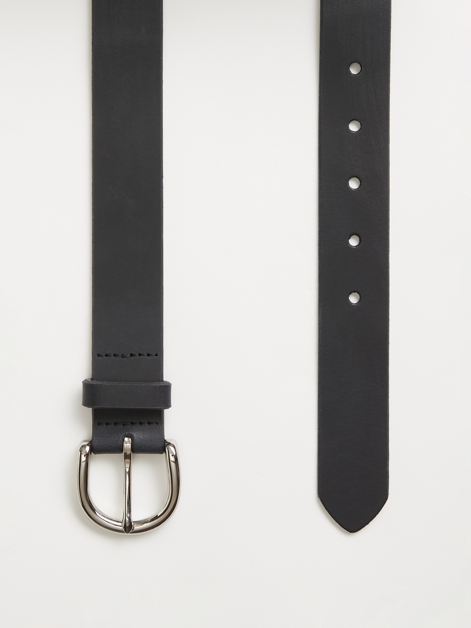 long leather belt