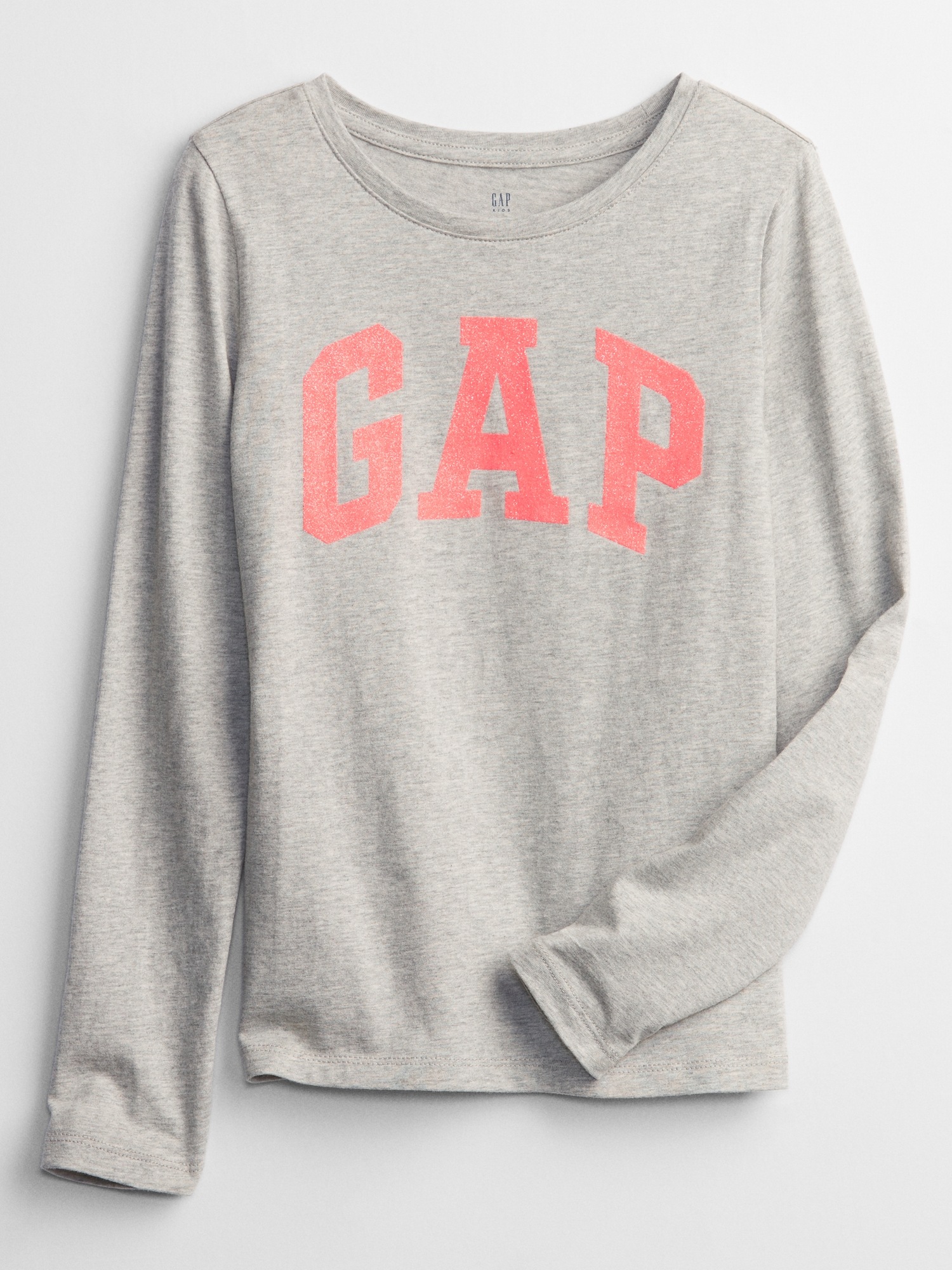 Kids Gap Logo Long Sleeve TShirt Gap Factory