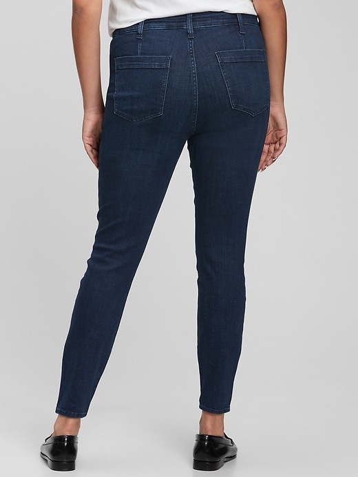 Image number 2 showing, High Rise Universal Legging Jeans