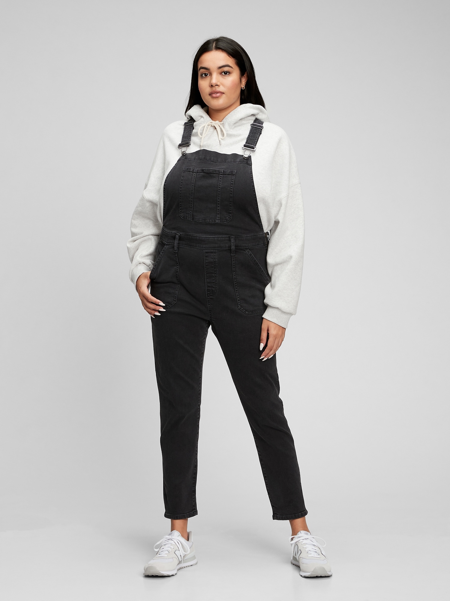Skinny Denim Overalls with Washwell Gap Factory