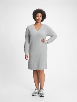 V-Neck Sweater Dress | Gap Factory