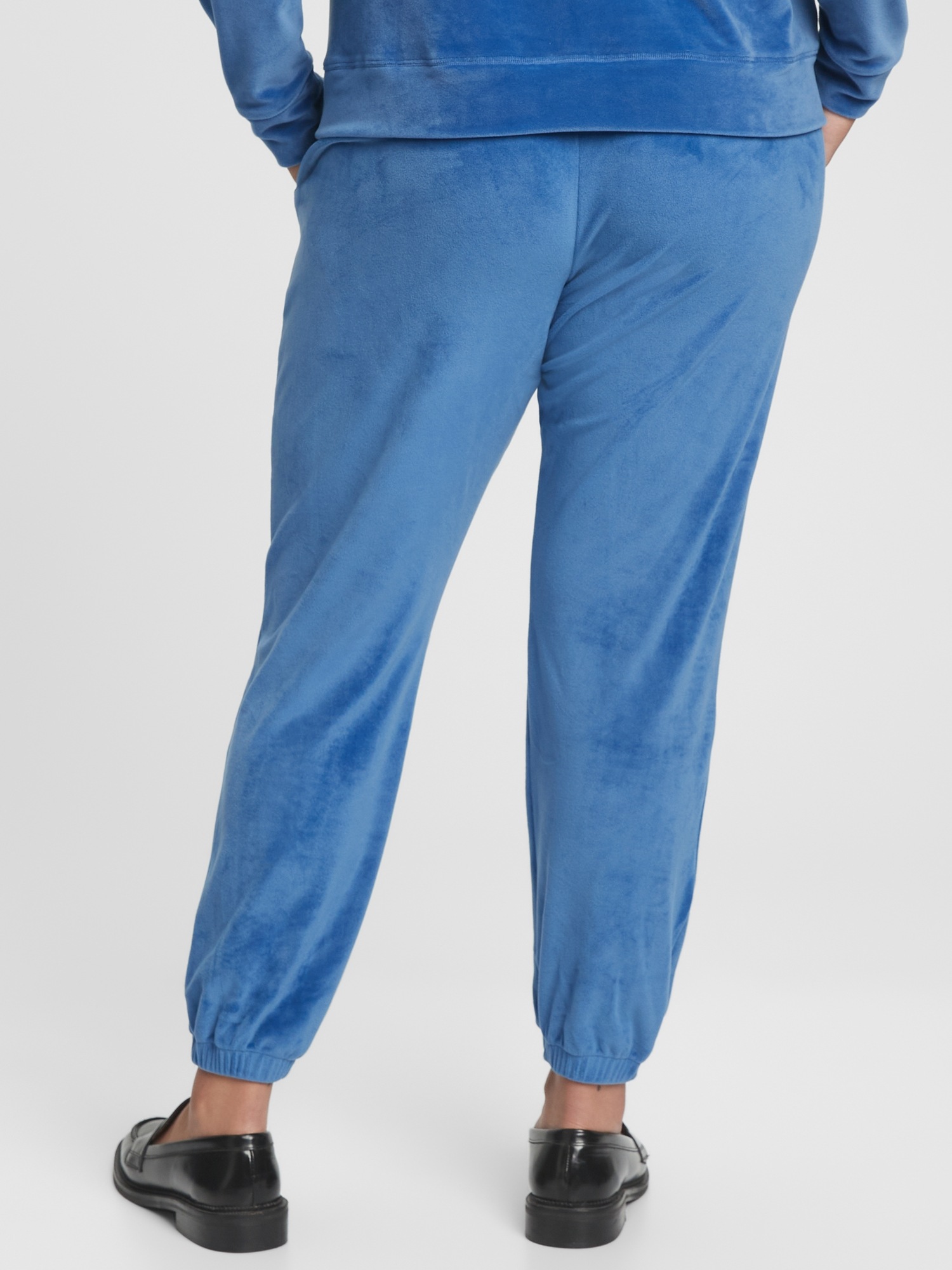 gap velour joggers