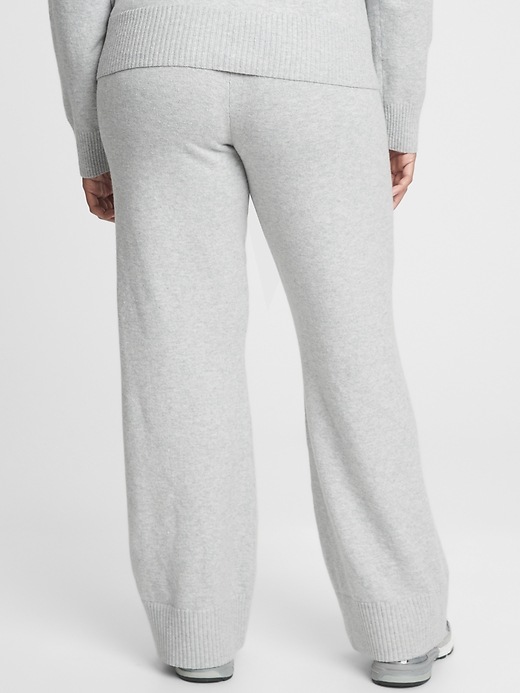 Image number 2 showing, Sweater Wide-Leg Sweatpants