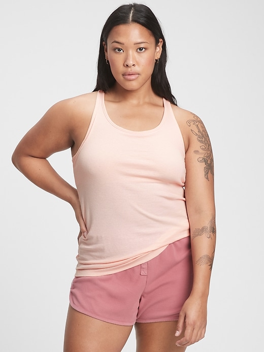 Image number 3 showing, Ribbed Support Tank Top