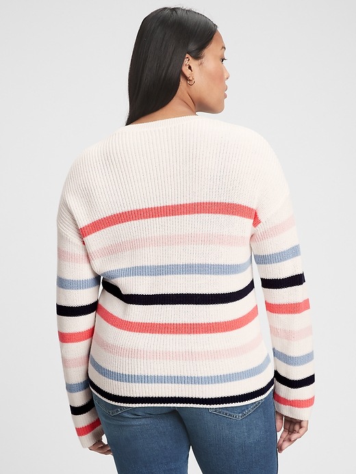 Image number 2 showing, Textured Crewneck Sweater