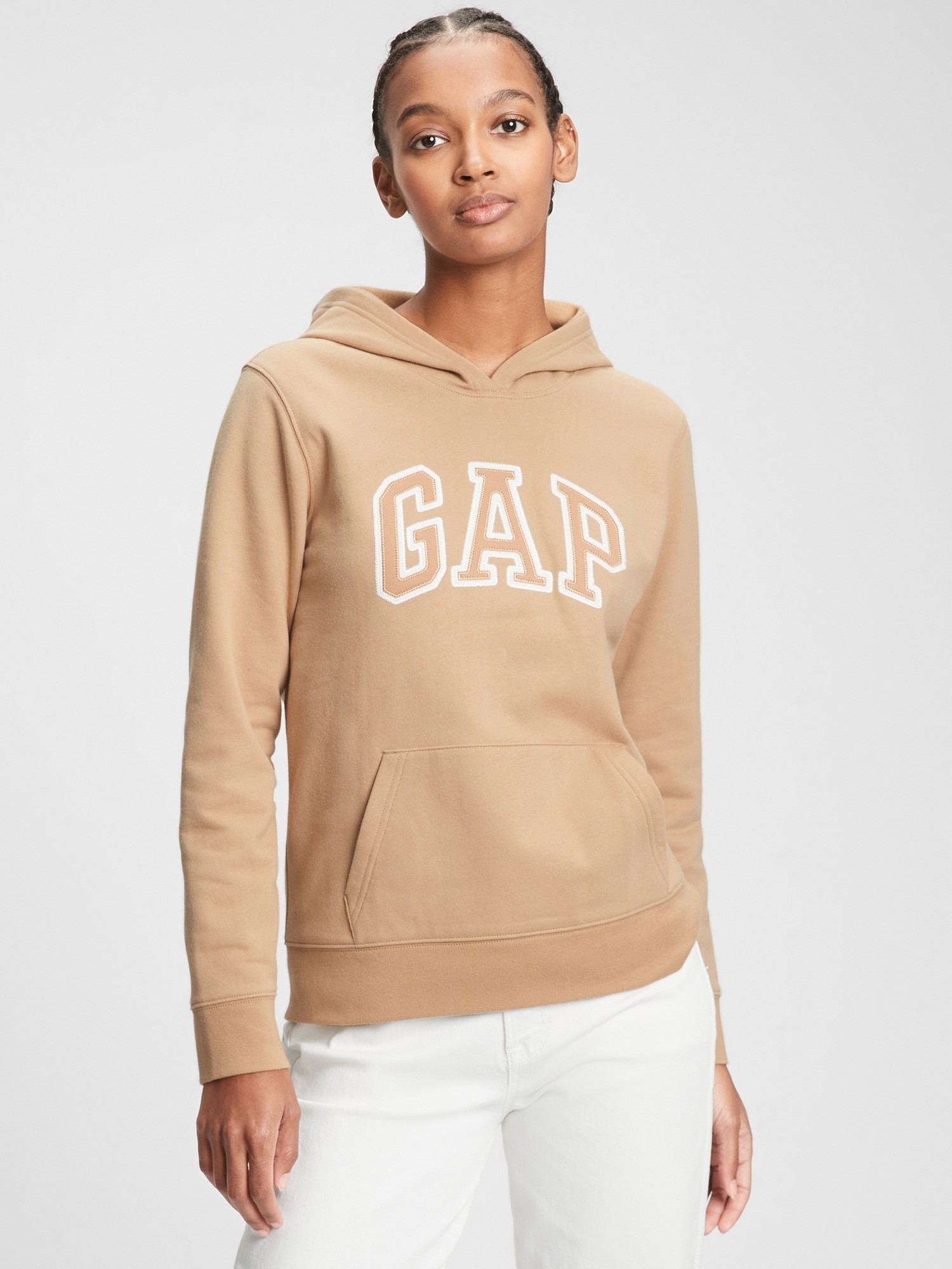 Gap Logo Fleece Hoodie Gap Factory