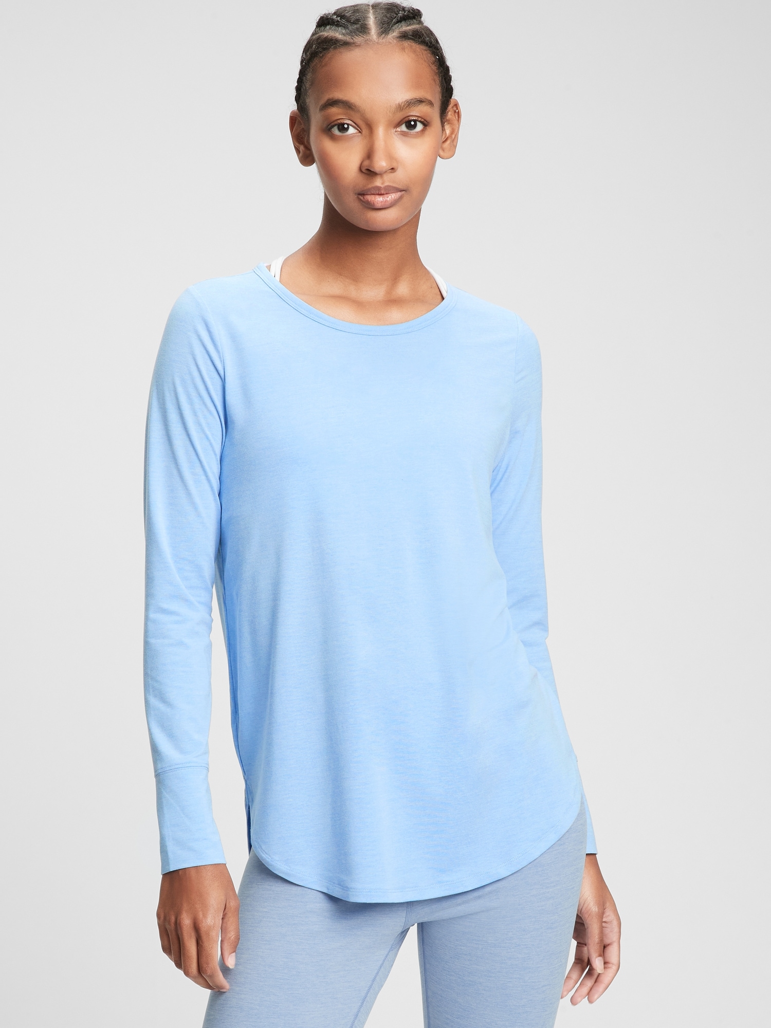 gap brushed tech jersey