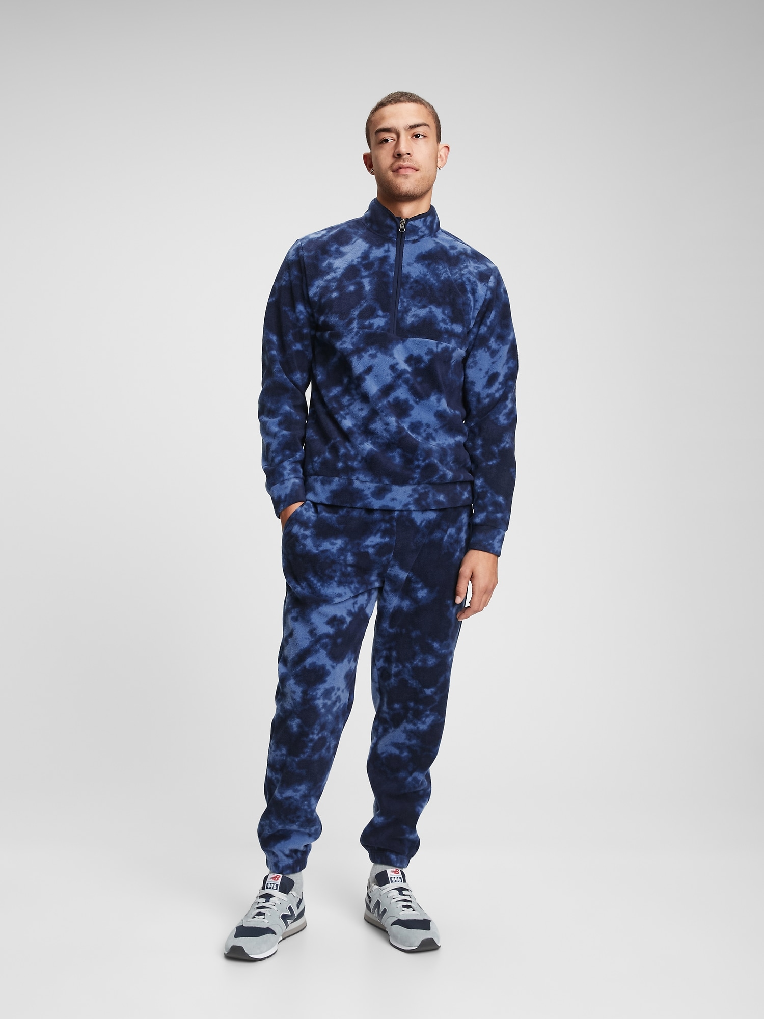 Gap Factory Men's GapFit Microfleece Half-Zip Sweatshirt (various)