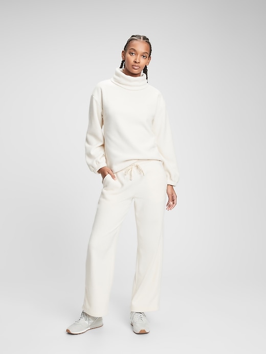 Image number 5 showing, Microfleece Straight Leg Sweatpants